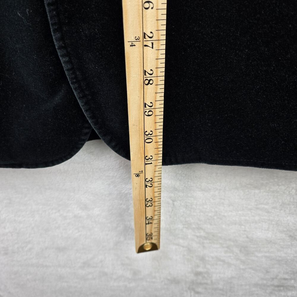 Vintage Juicy Couture Black Velvet Jacket Sz 44 Inside Print Magnificent Skull - Picture 12 of 12